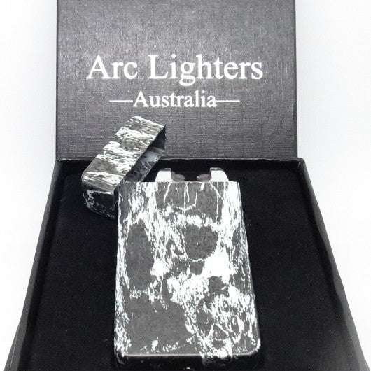 USB Rechargeable Marble Dual Plasma Arc Lighter with Side Button