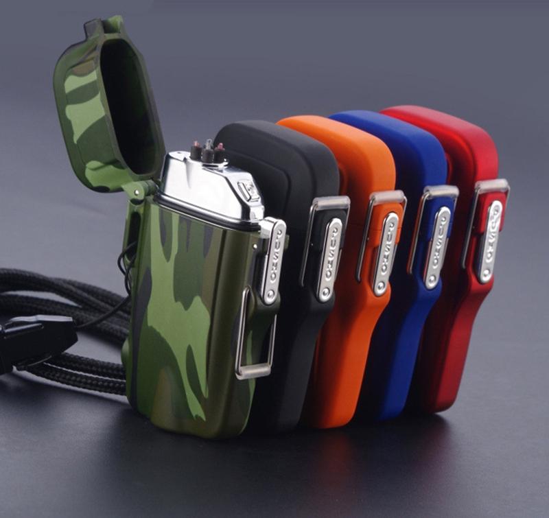 Mini Tactical Waterproof Dual Arc Lighter- 5 colours Available